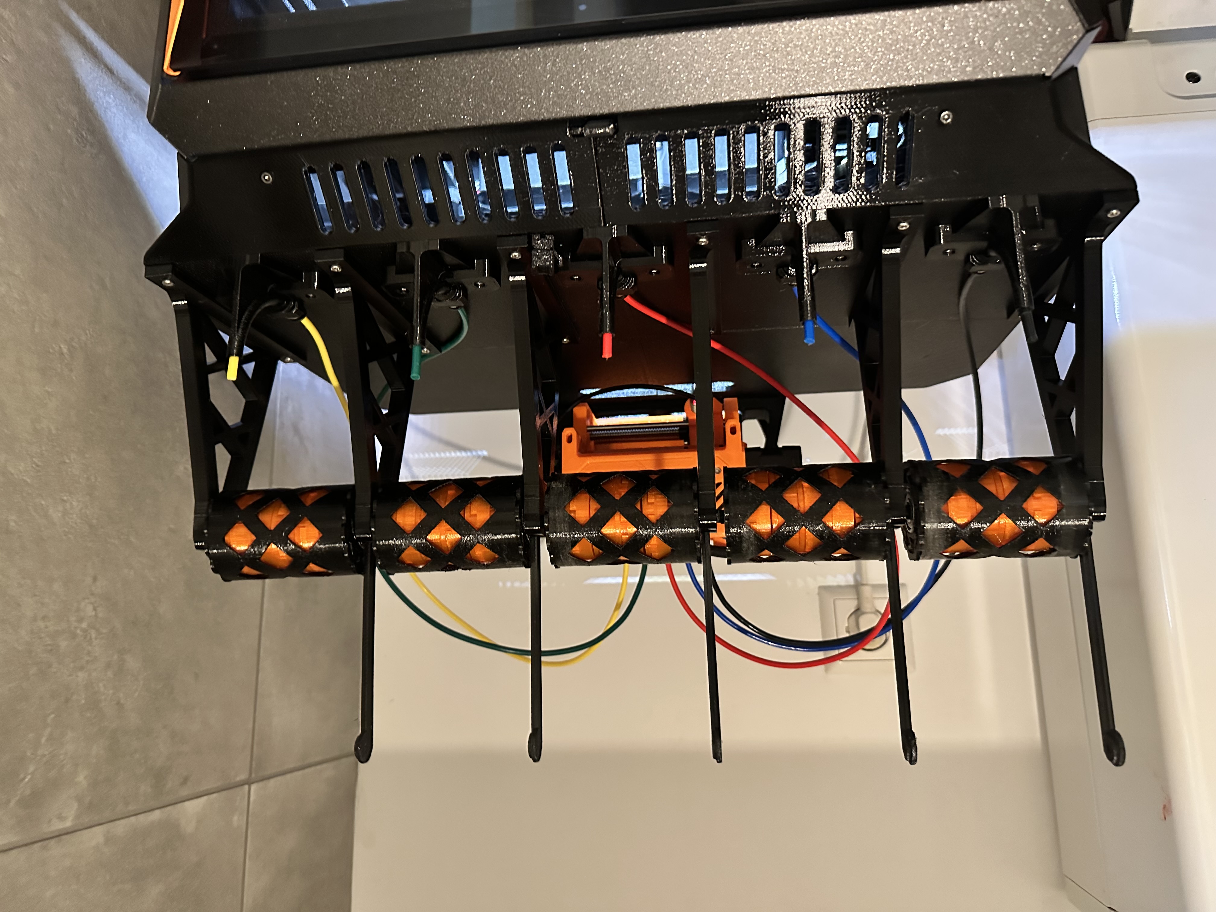 Core One MMU3 community version - Rewind spool platform and axle