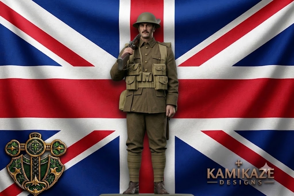 WW1 British Infantry Soldier 5