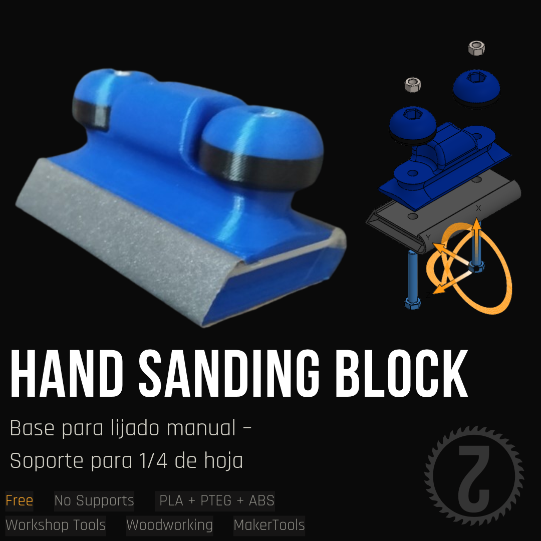 Hand Sanding Block | Base para lija manual