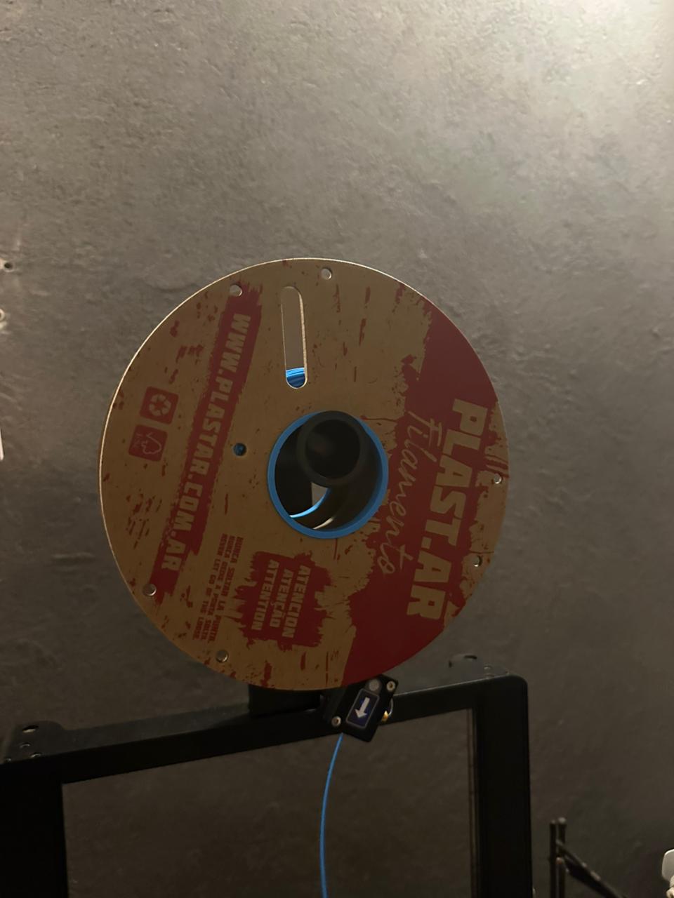 Adaptador 60mm rollo carton printalot/plastar 3D model