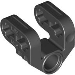 Lego Compatible (90907.dat) Technic Axle and Pin Connector Perpendicular Split