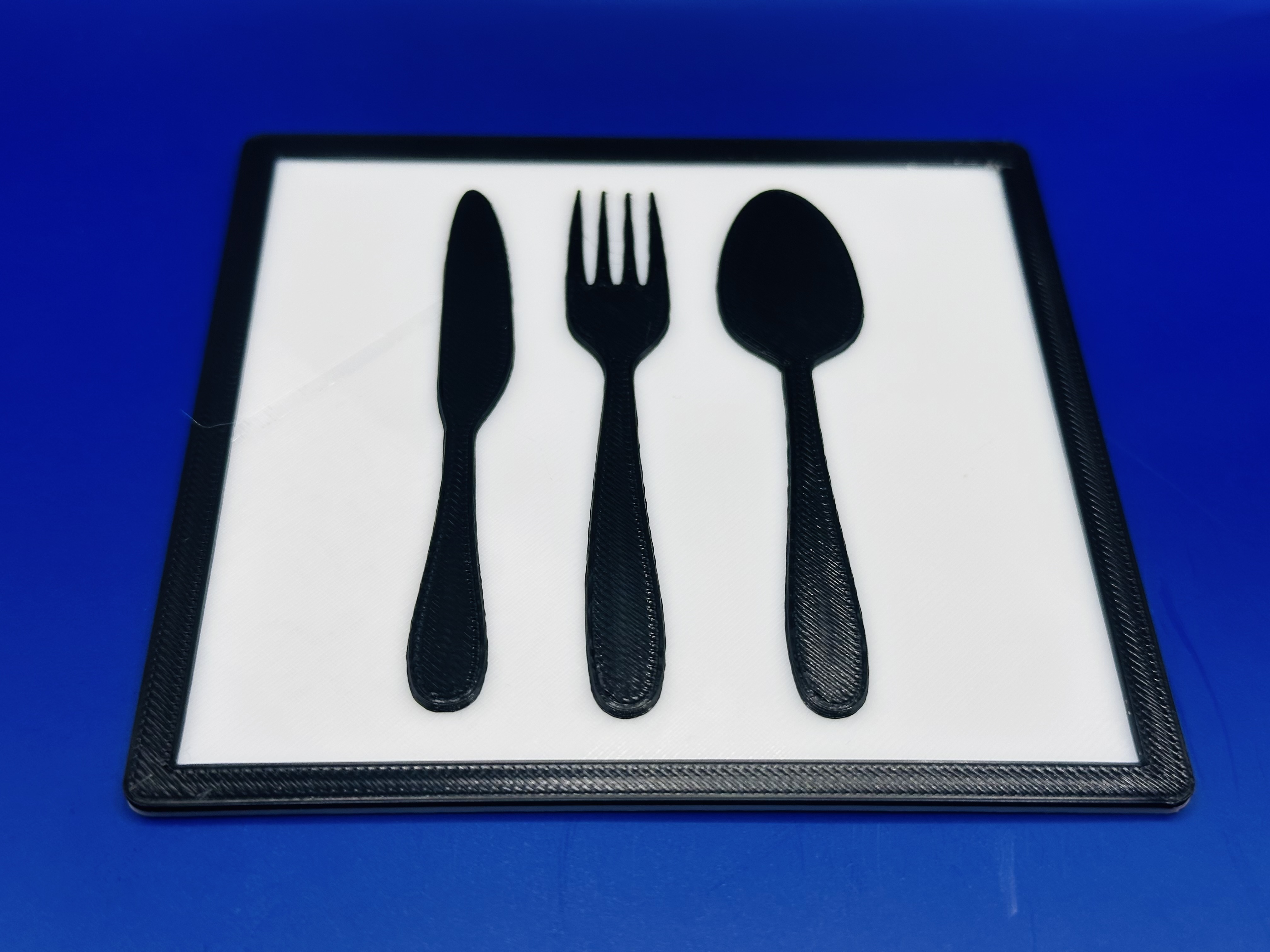 Silverware Framed Artwork — miniatura 2