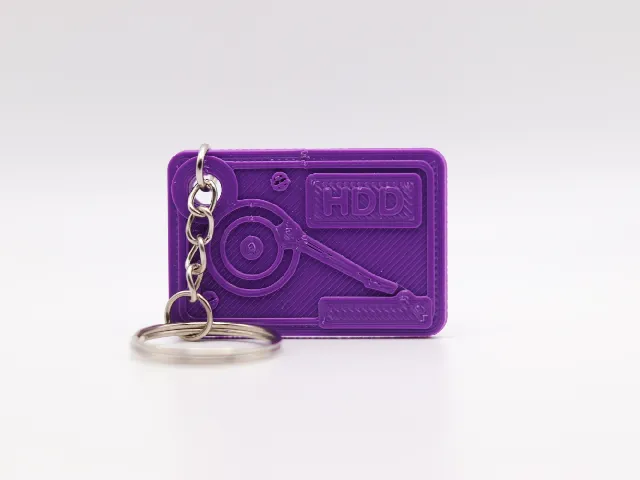 Mini HDD Keychain