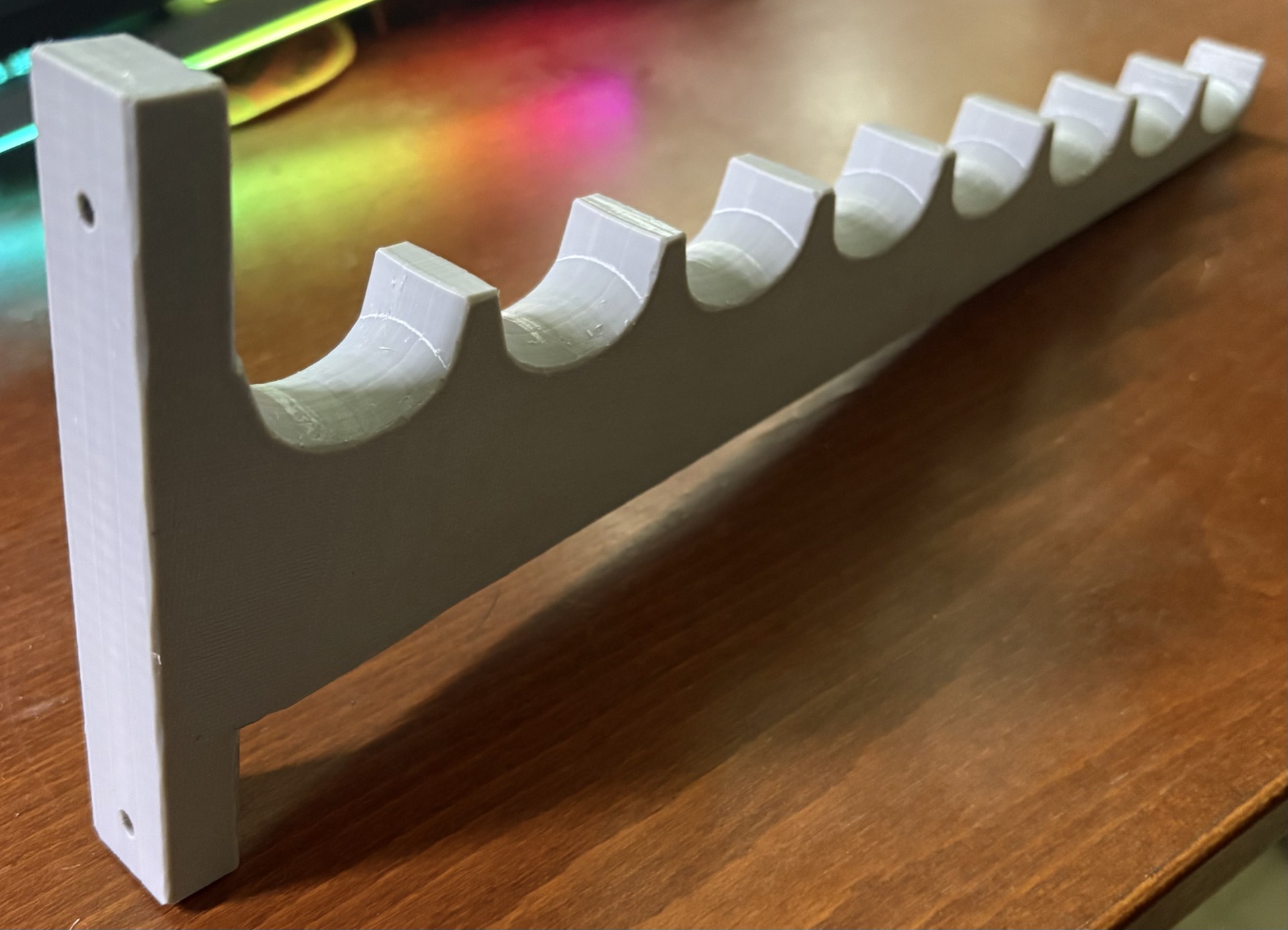 Cable hanger wall mount