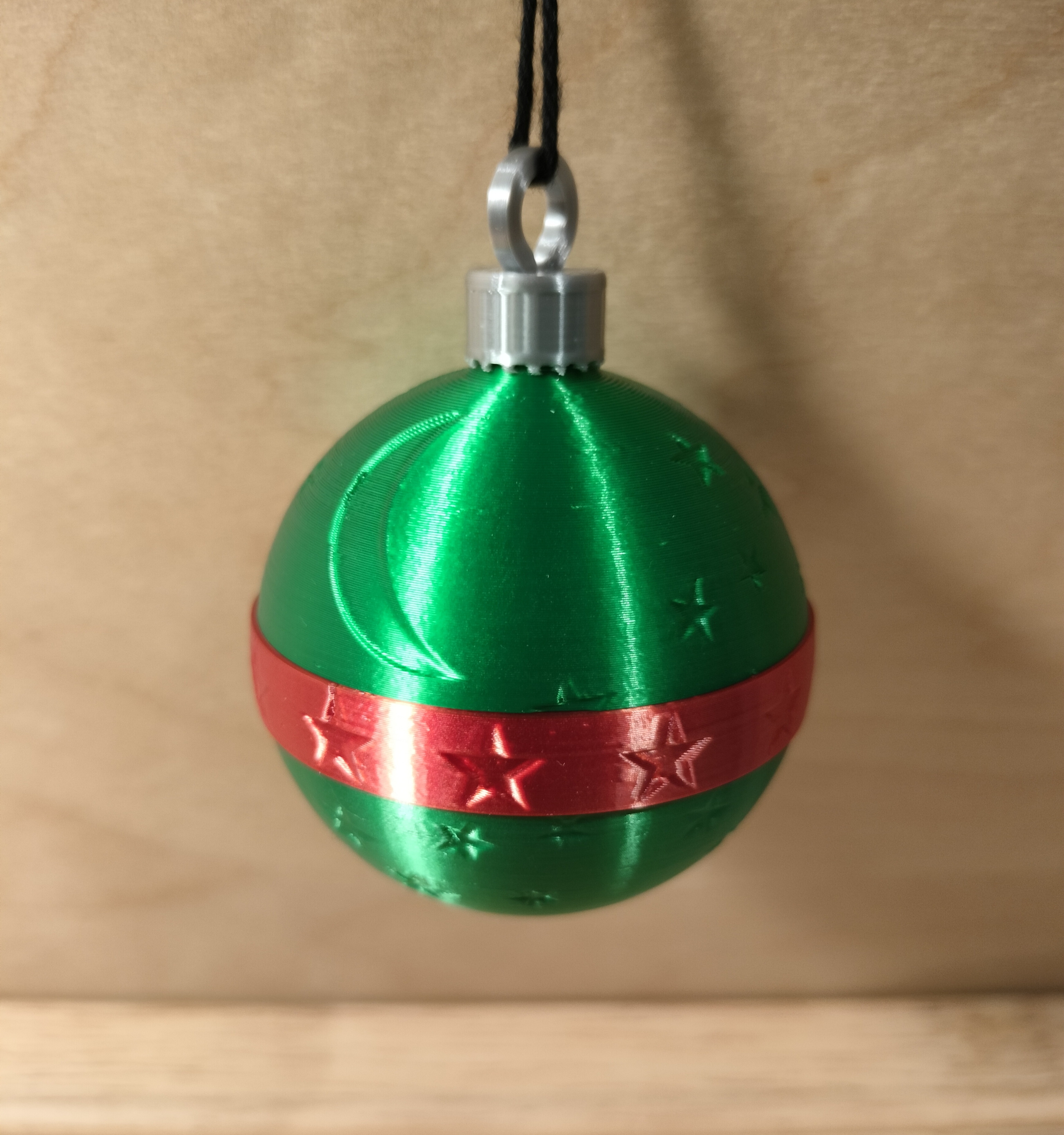 Miniatura 2 do modelo 3D Modular Christmas Baubles - Celestial patterns pack