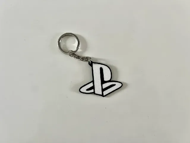 Playstation Keychain