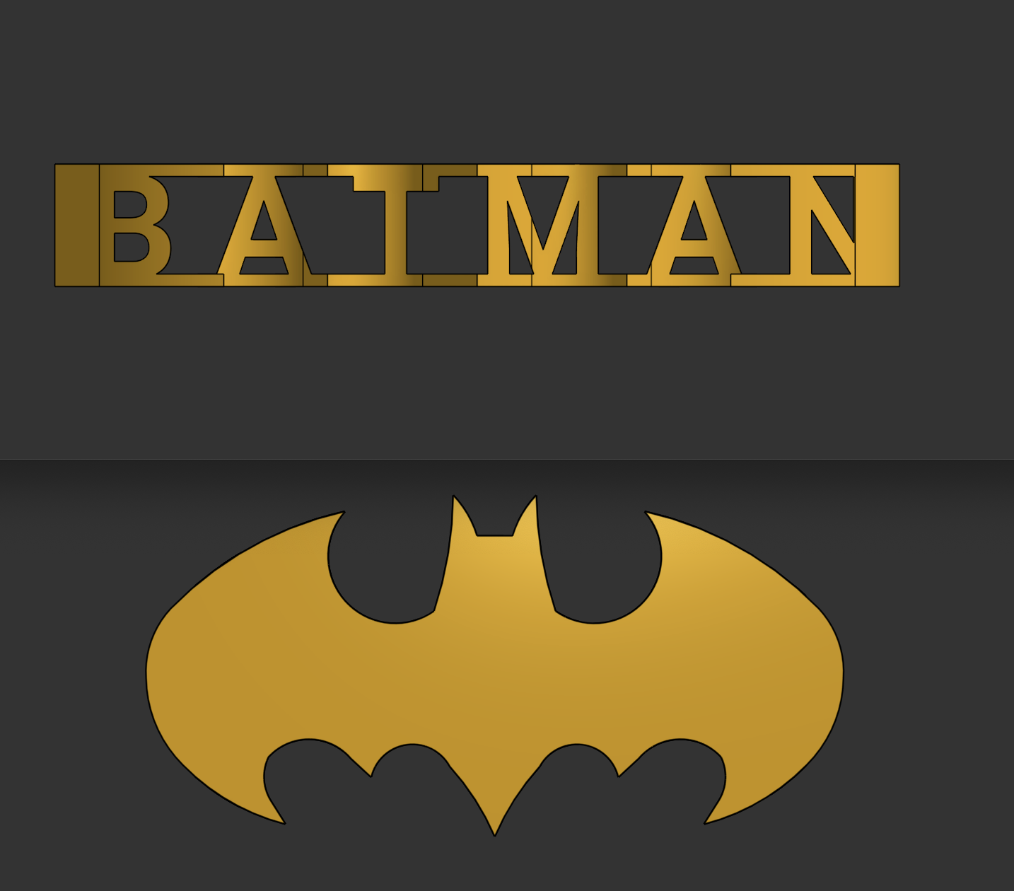 BATMAN Silhouette