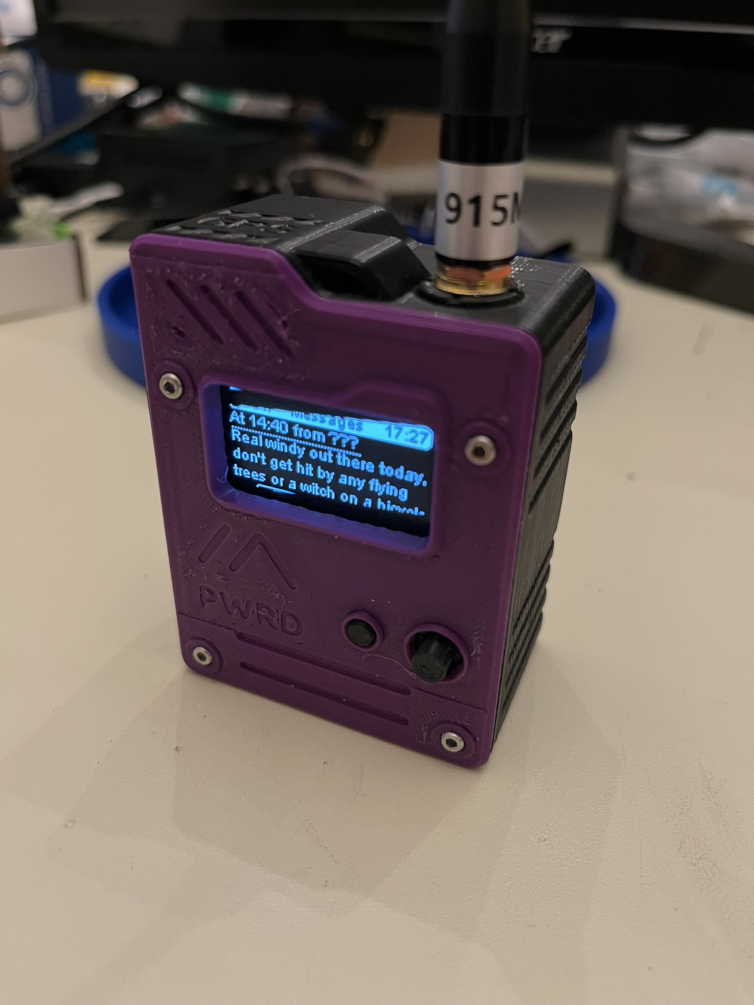 Wio Tracker L1 Pro PLUS case - DEEPER to hold wider 3,000 mAh battery