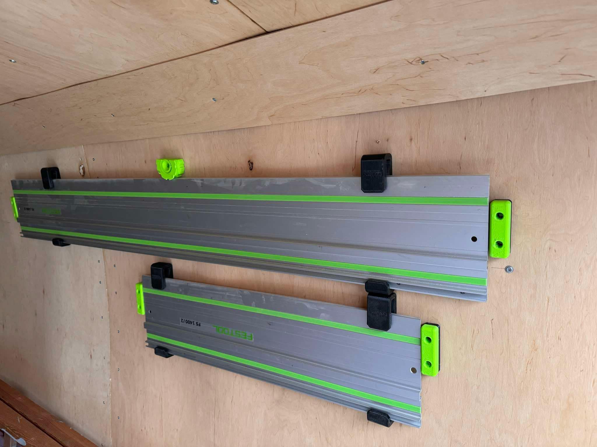 Delivery Truck Festool Guide Rail lock and limiters
