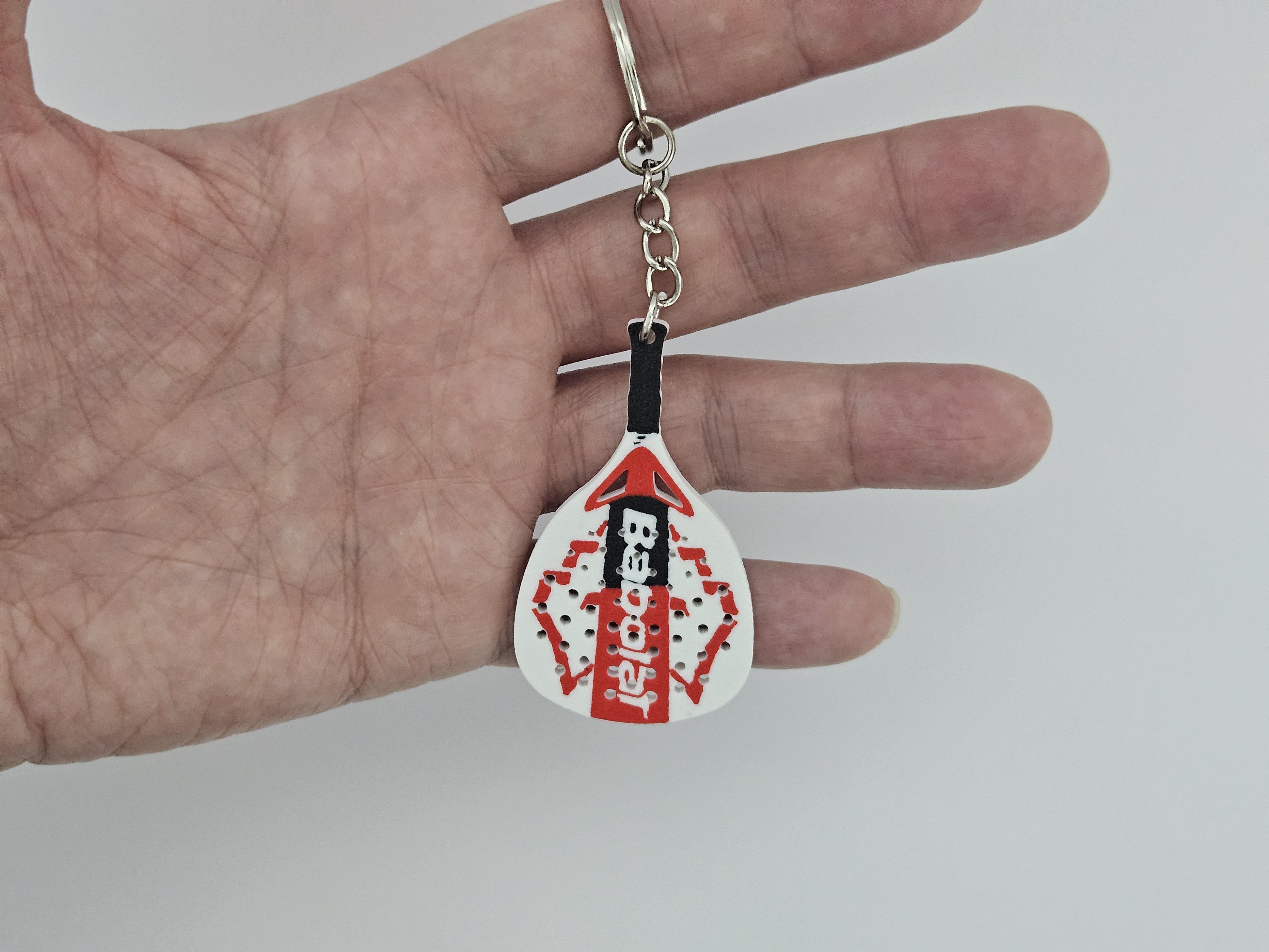 Babolat Juan Lebron Padel Keychain - Double Sided