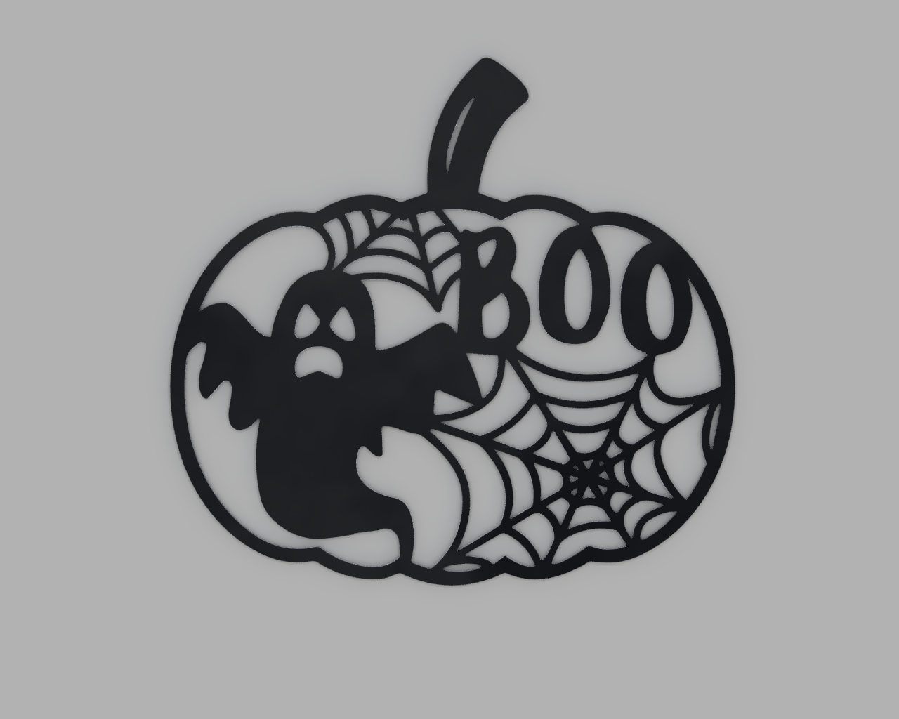 Boo Ghost Pumpkin