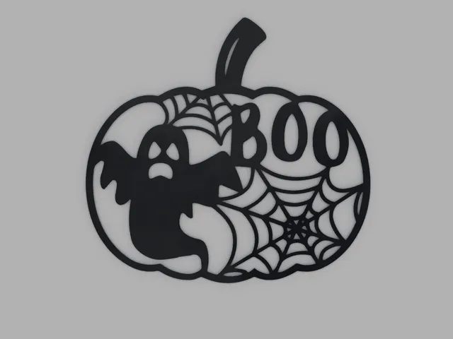Boo Ghost Pumpkin