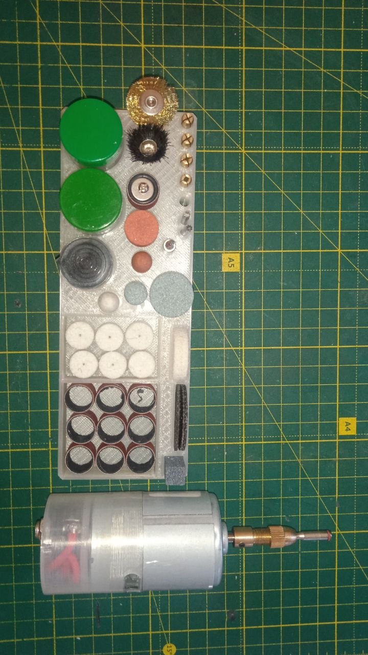 Dremel-like rotary tool