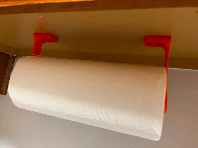 Paper towel roll holder