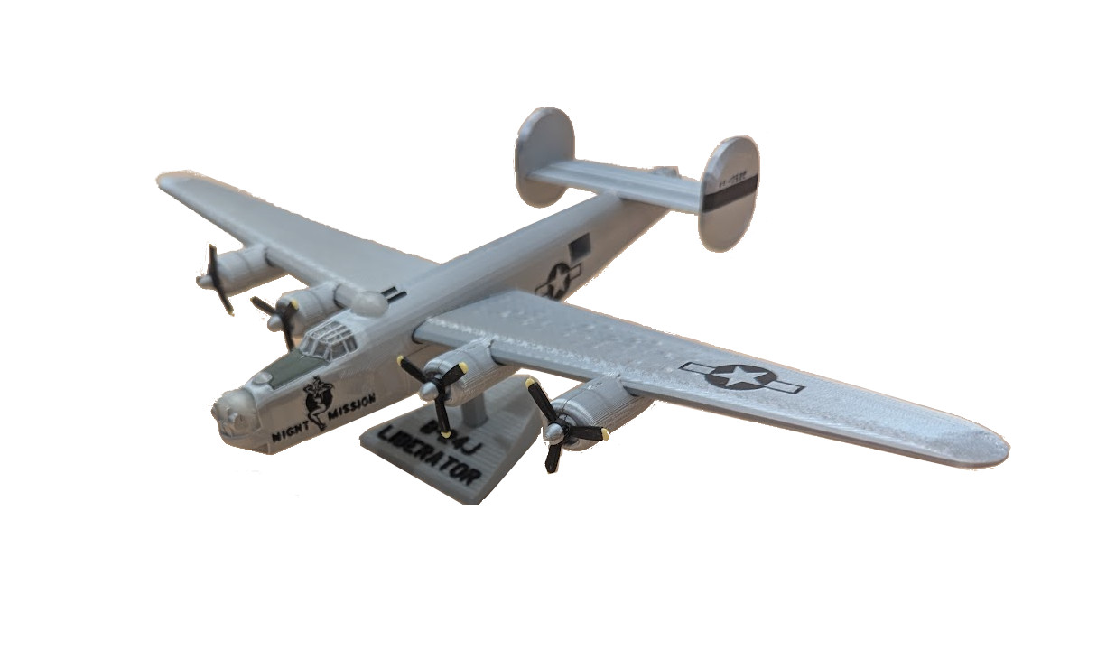 B24 Night Mission 3D model
