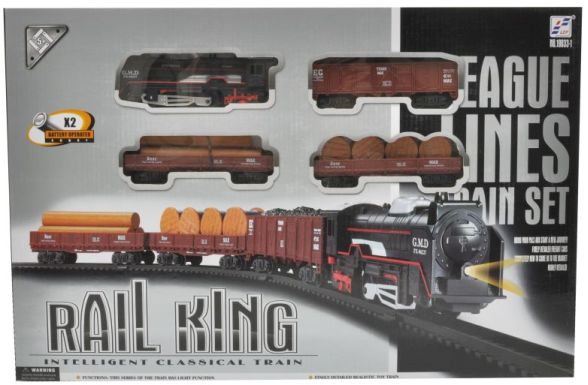 Rail King H0 Curved Rail Track (R1)
