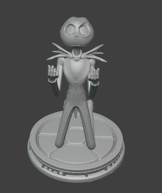 jack skelington soporte boligrafo