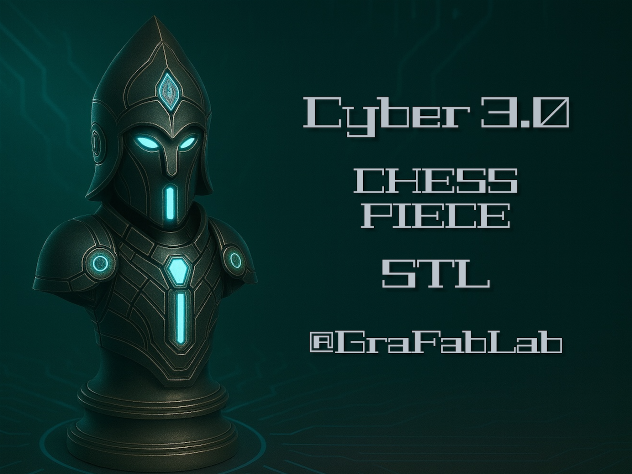 Cyber 3.0 "Bishop" - chess piece