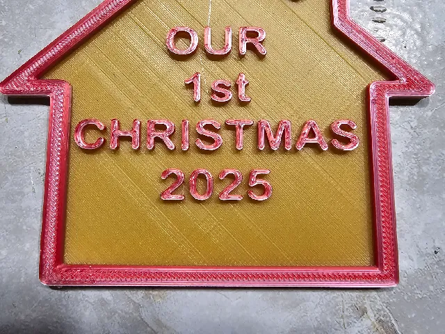 Our 1st Christmas ornament