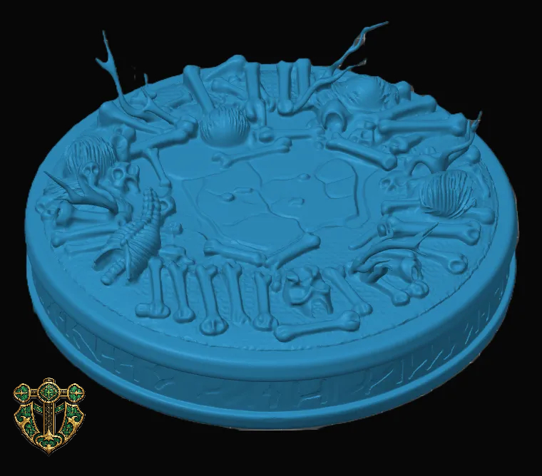 Bone Yard Miniature Base