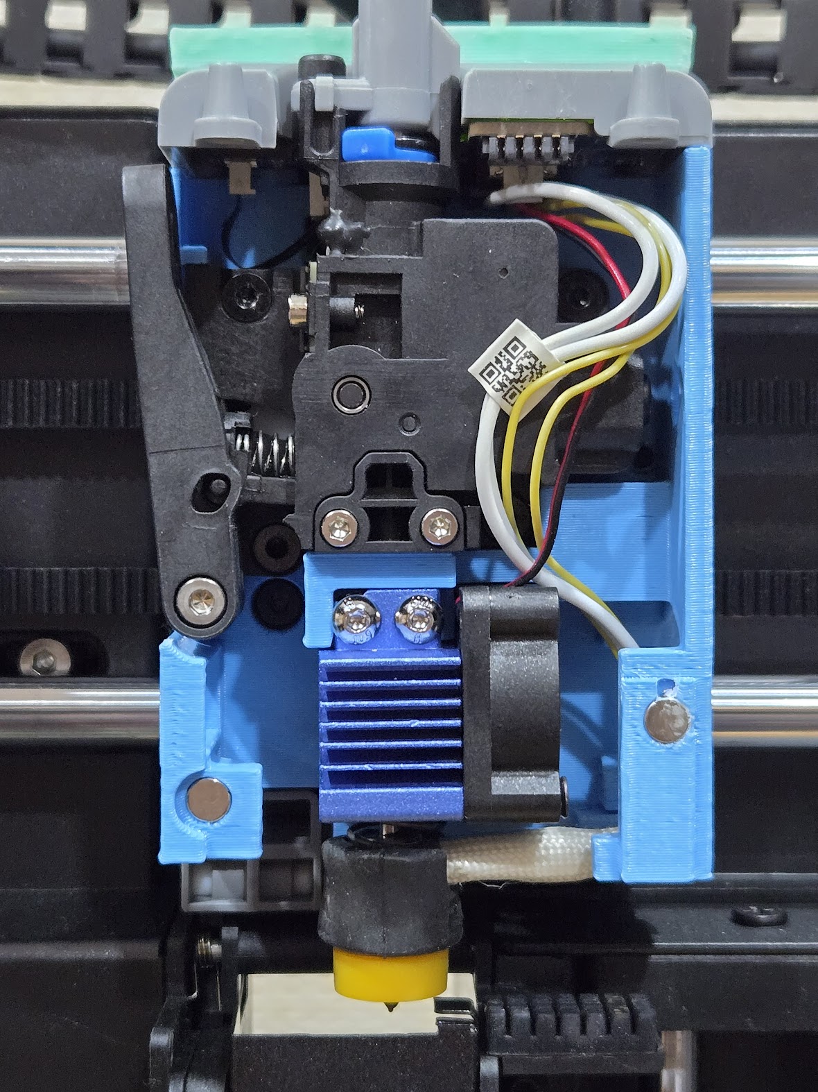 Flashforge AD5X toolhead for BIQU Panda Revo (bambu) hotend