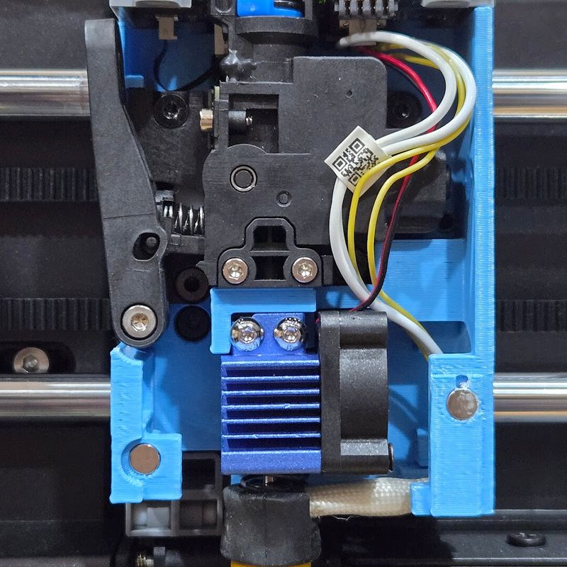 Flashforge AD5X BIQU Panda Revo (bambu) hotend toolhead mod by