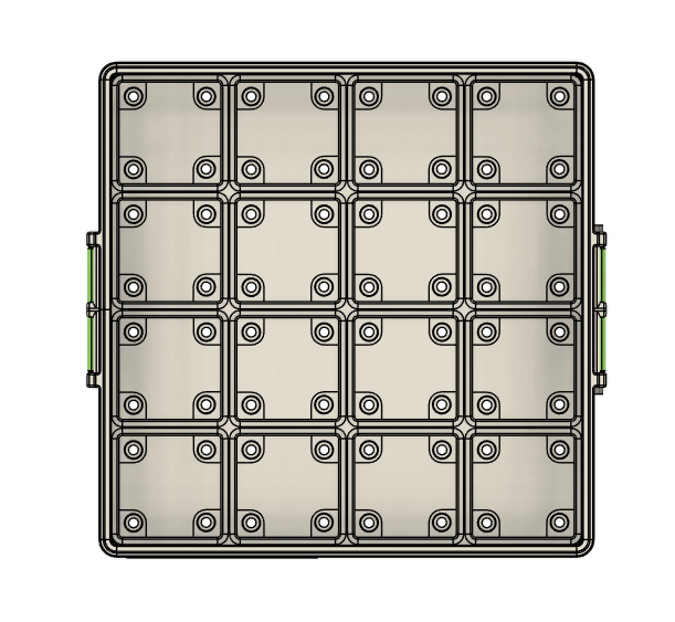 Miniatura 2 do modelo 3D Stackable Storage Box - Gridfinity 4x4 with Lid