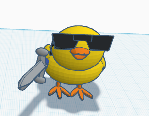 Funny duck