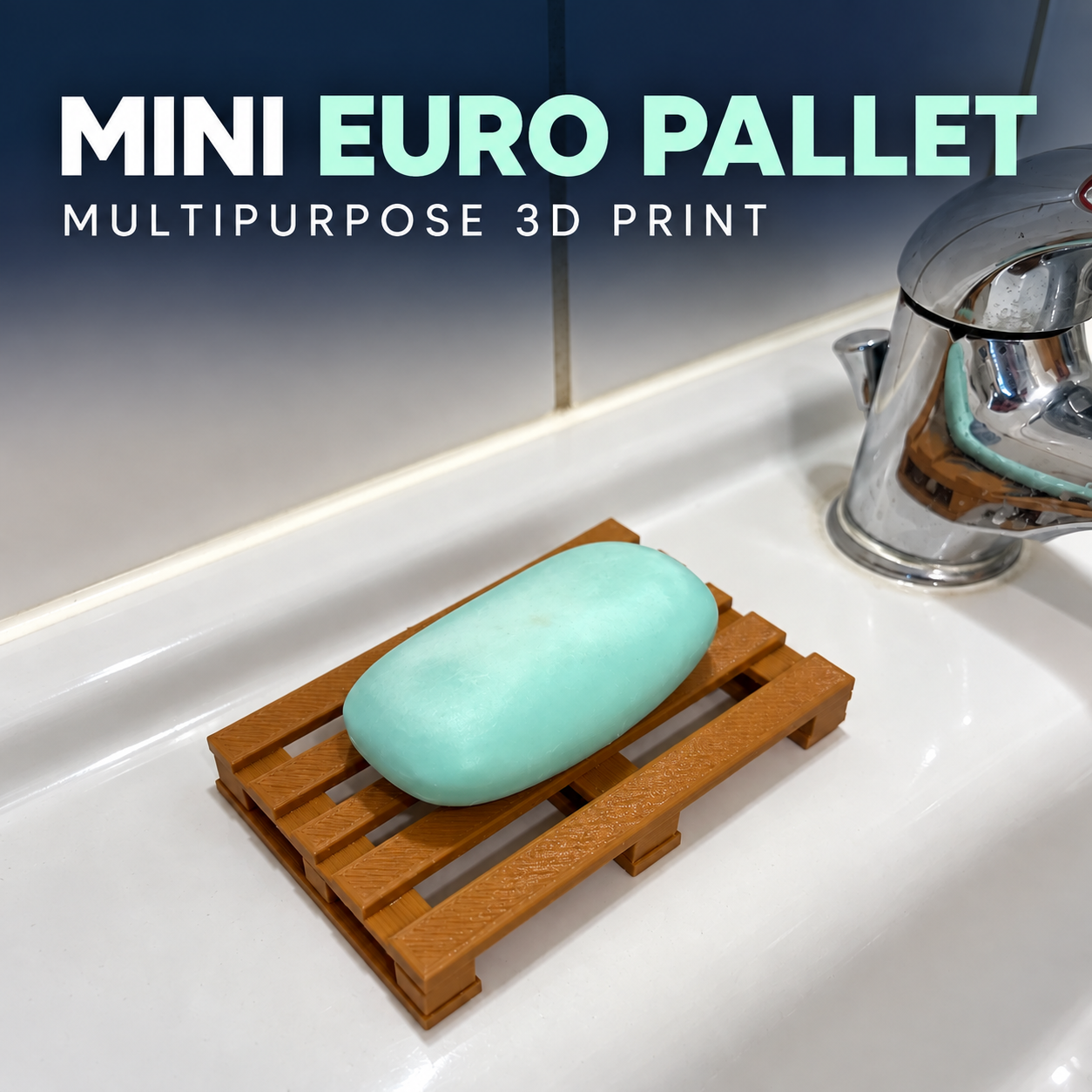 Mini Euro Pallet – Multipurpose 3D Print