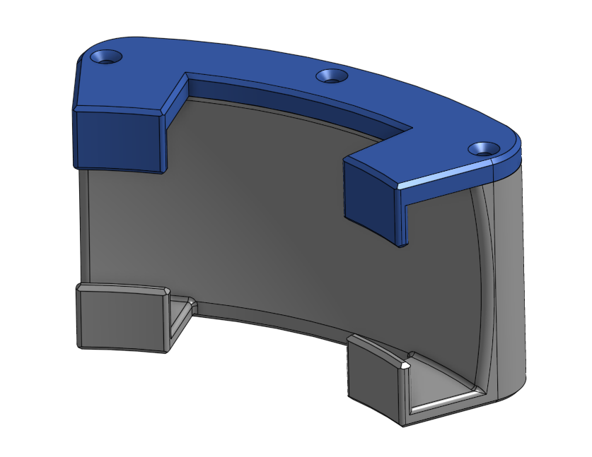 Oculus 3 Counterweight for the KIWI design K4 Head Strap