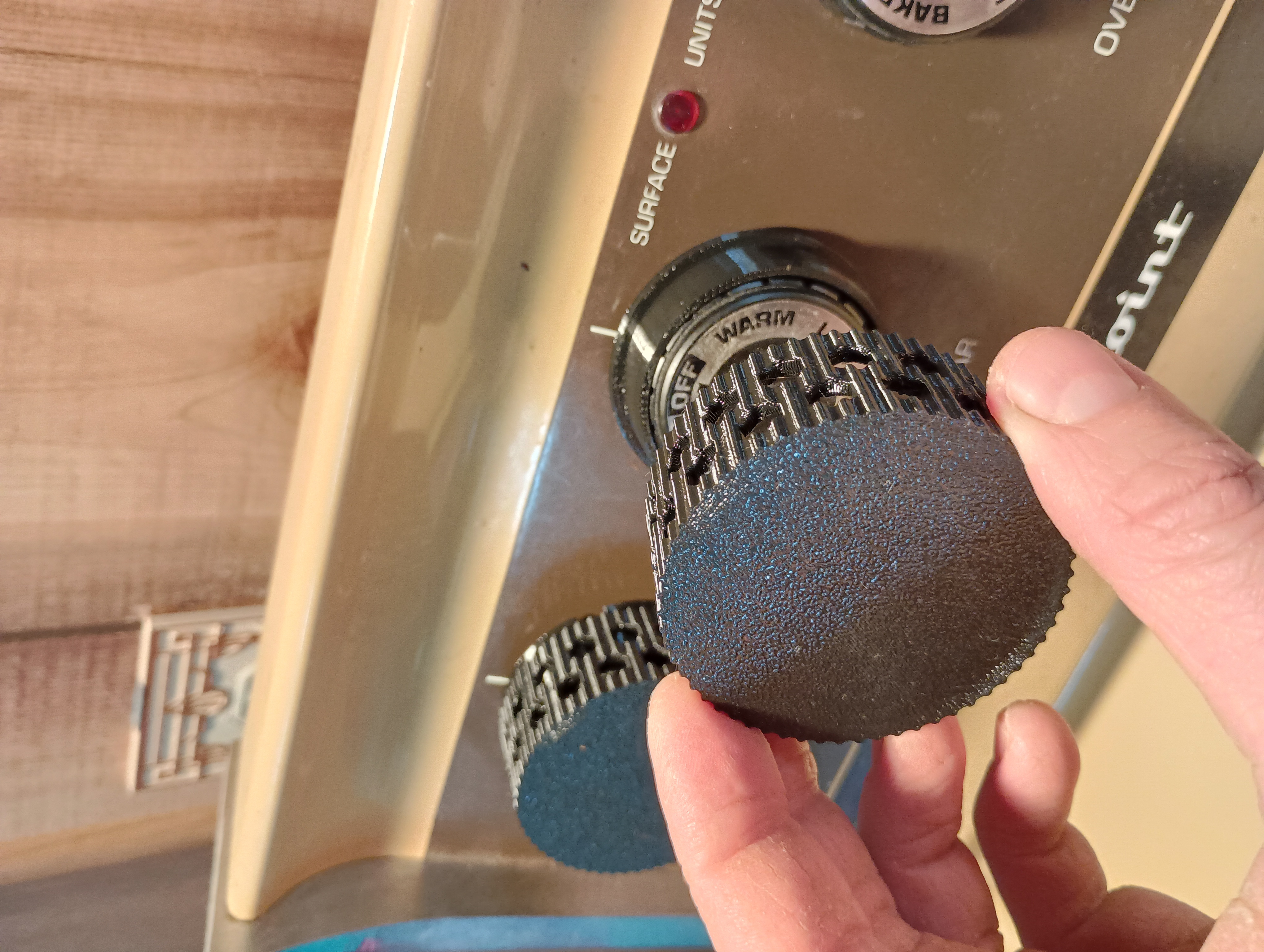 Parametric Stove Knob Cover Generator