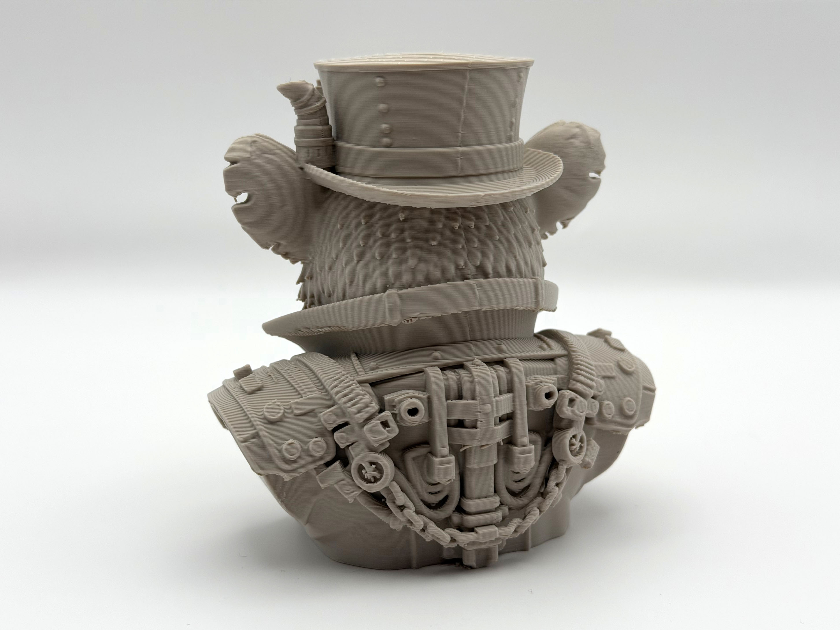 Miniatura 4 do modelo 3D Rat Steampunk Bust