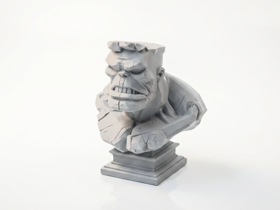 Hulk Skull Bust Sculpture 3D Printable