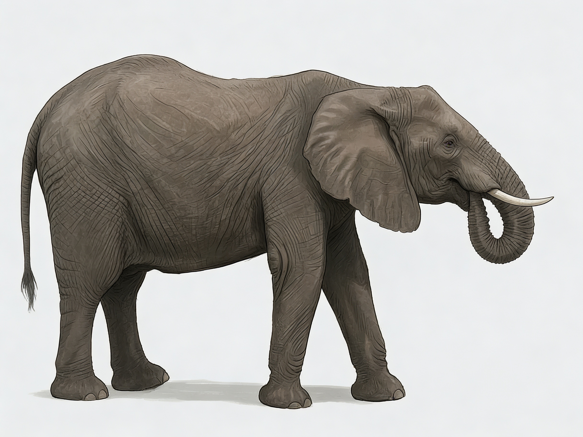 Wildlife Art - African Elephant