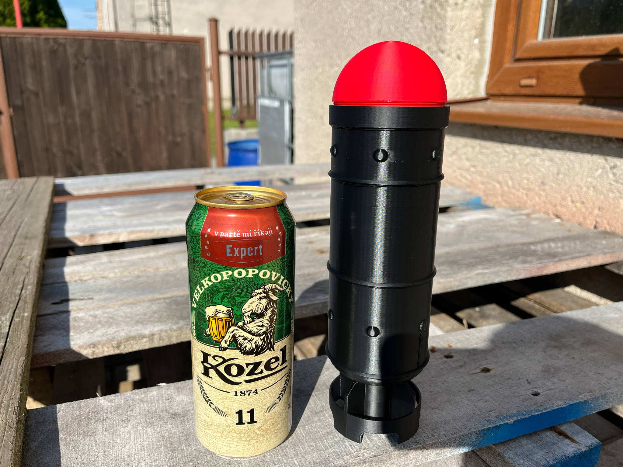 Storage, Beer container fallout mini nuke bomb