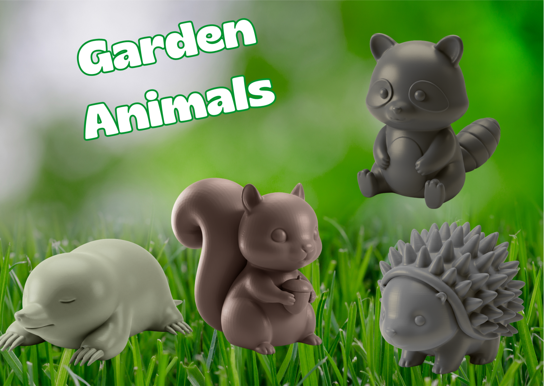 Miniatura 4 do modelo 3D Cute Mini Animals Edition 2