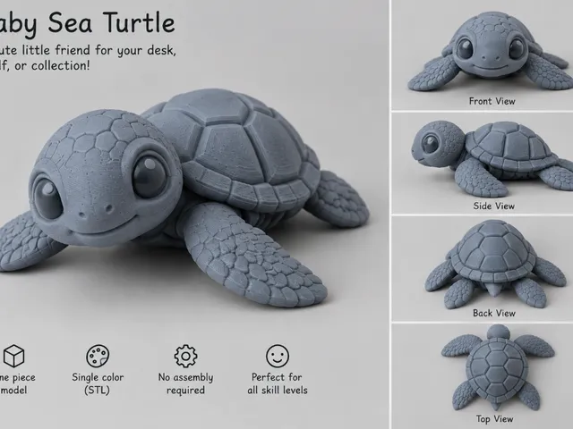 Baby Turtle Desk Buddy