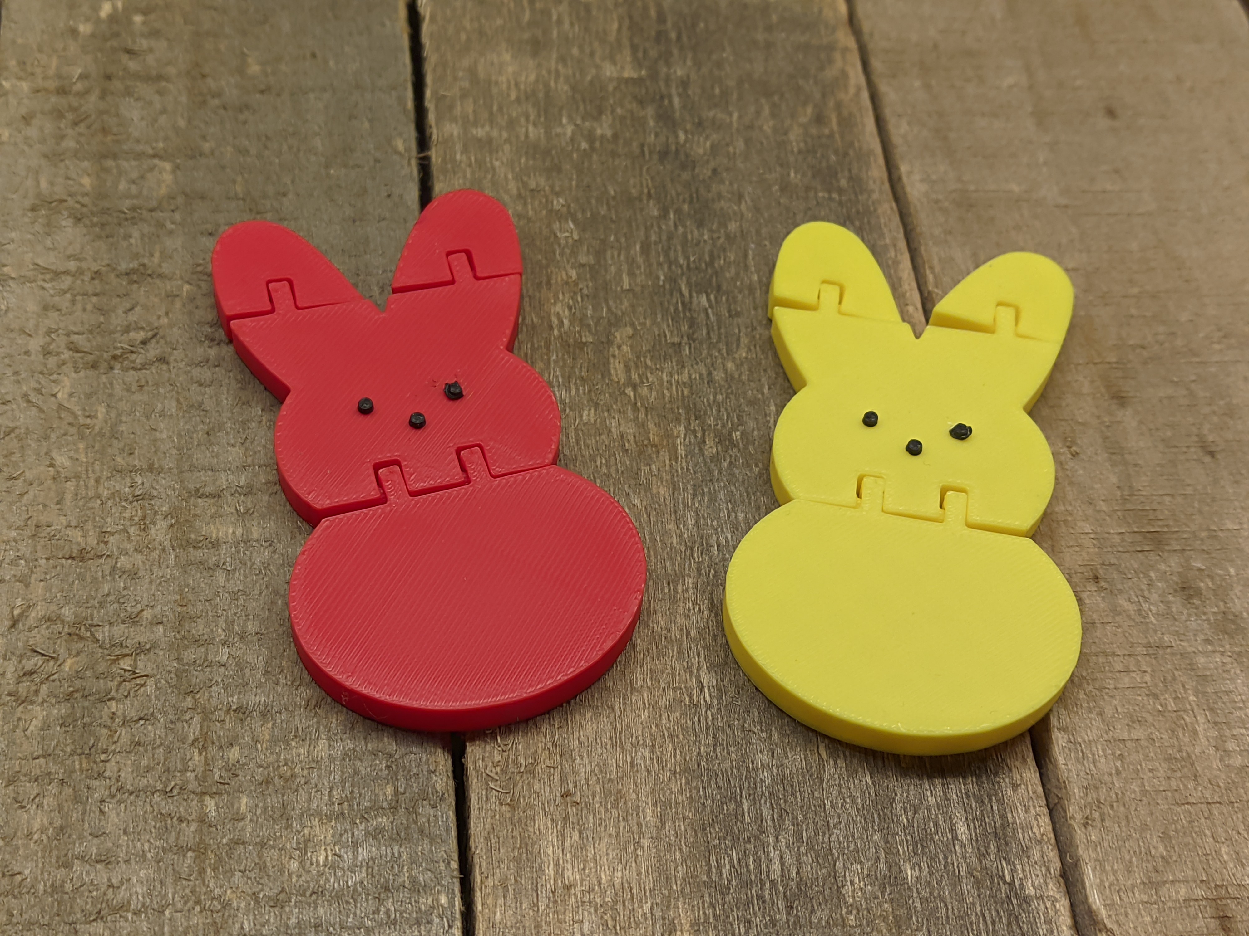 Miniatura 2 do modelo 3D Easter #3 - Flexi Easter Bunny