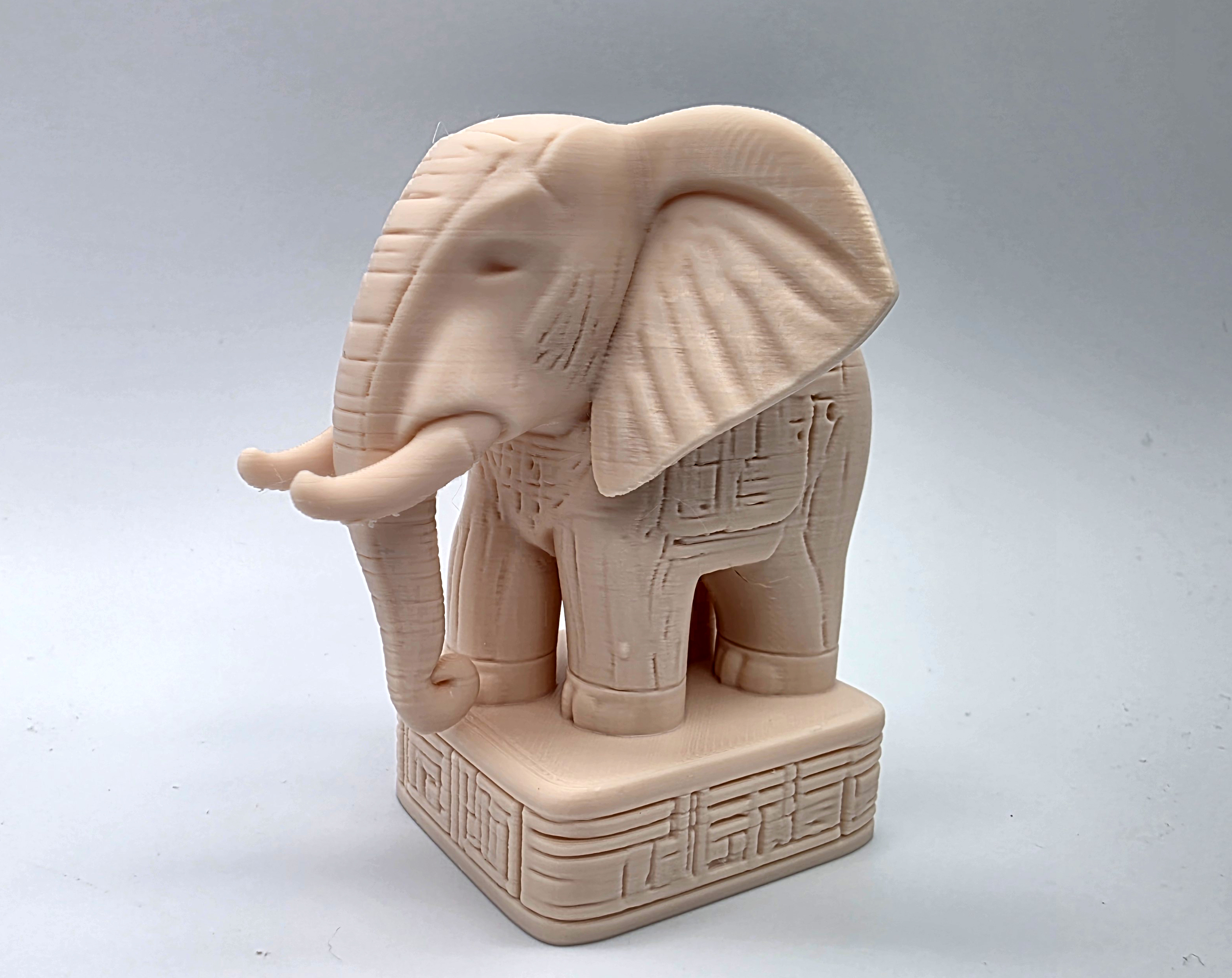 Ivory Carved Elephant
