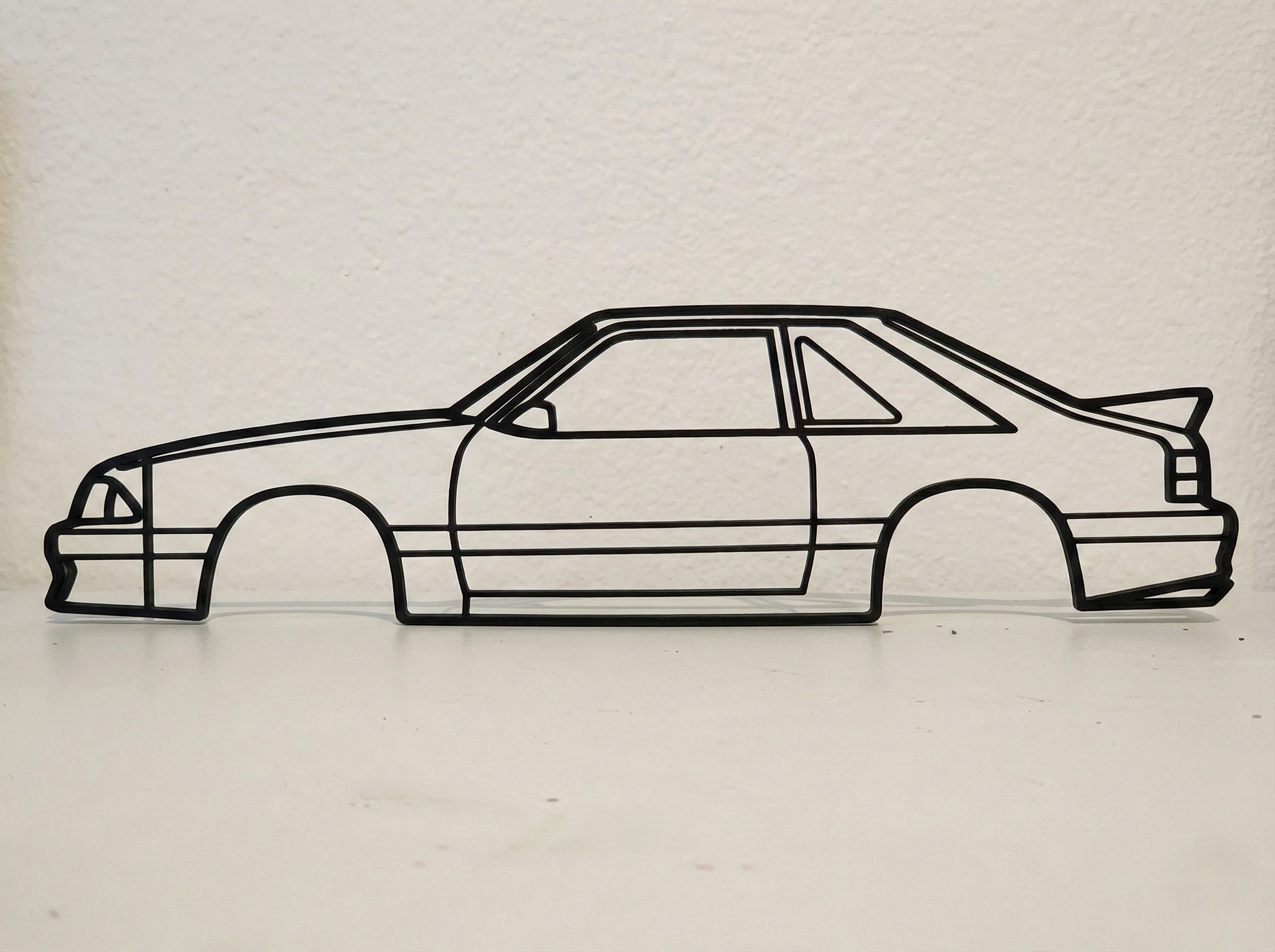 Ford Mustang Foxbody Wall Art