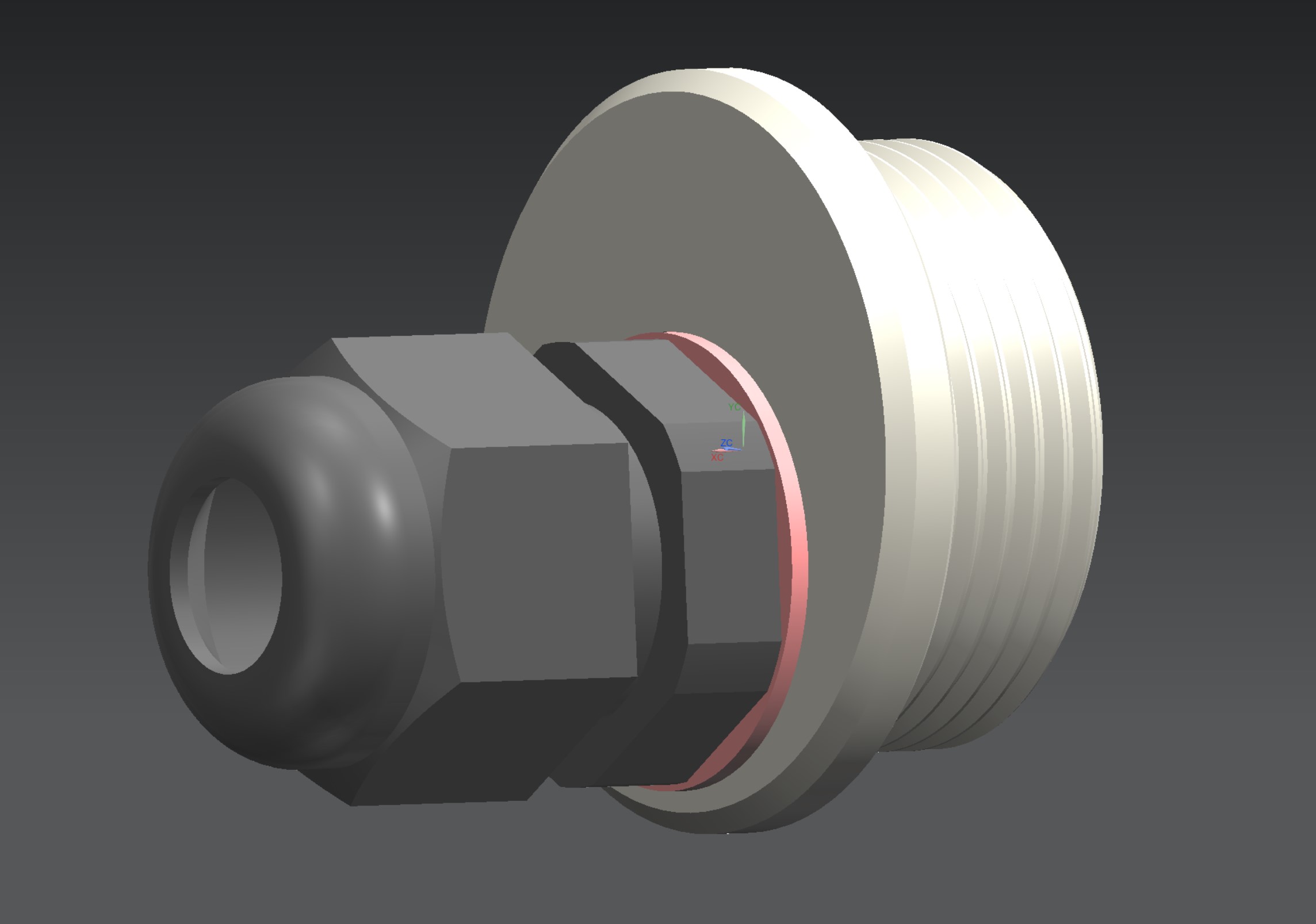 PG21 Blind Stuffing-Adapter to 1xPG9 Cable Gland/ PG21 Blindstopfen-Adapter auf 1xPG9-Kabelverschraubung
