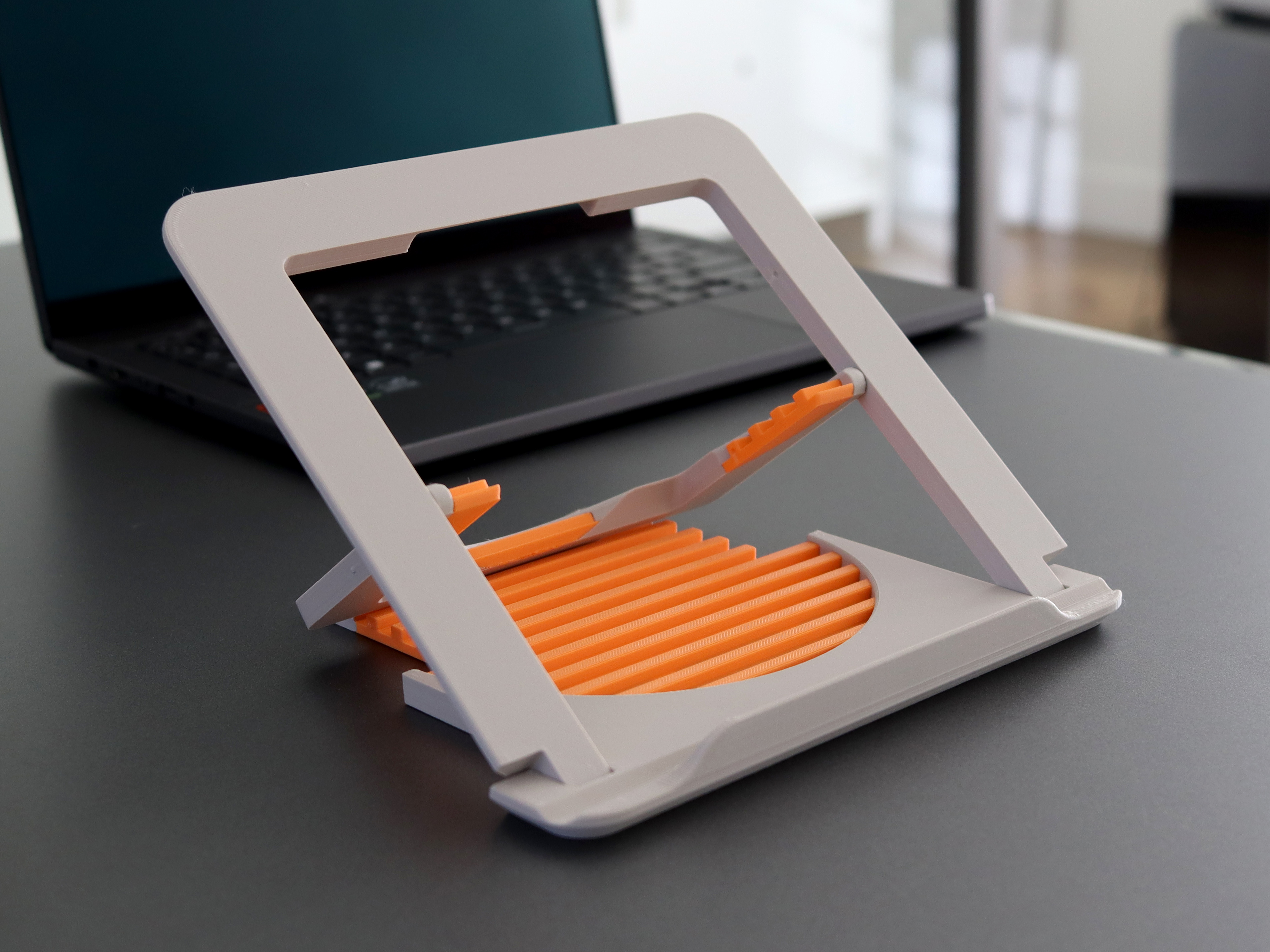 NAKAS - Foldable Laptop Stand - Portable Laptop Stand - Print in Place - Collapsing Laptop Stand