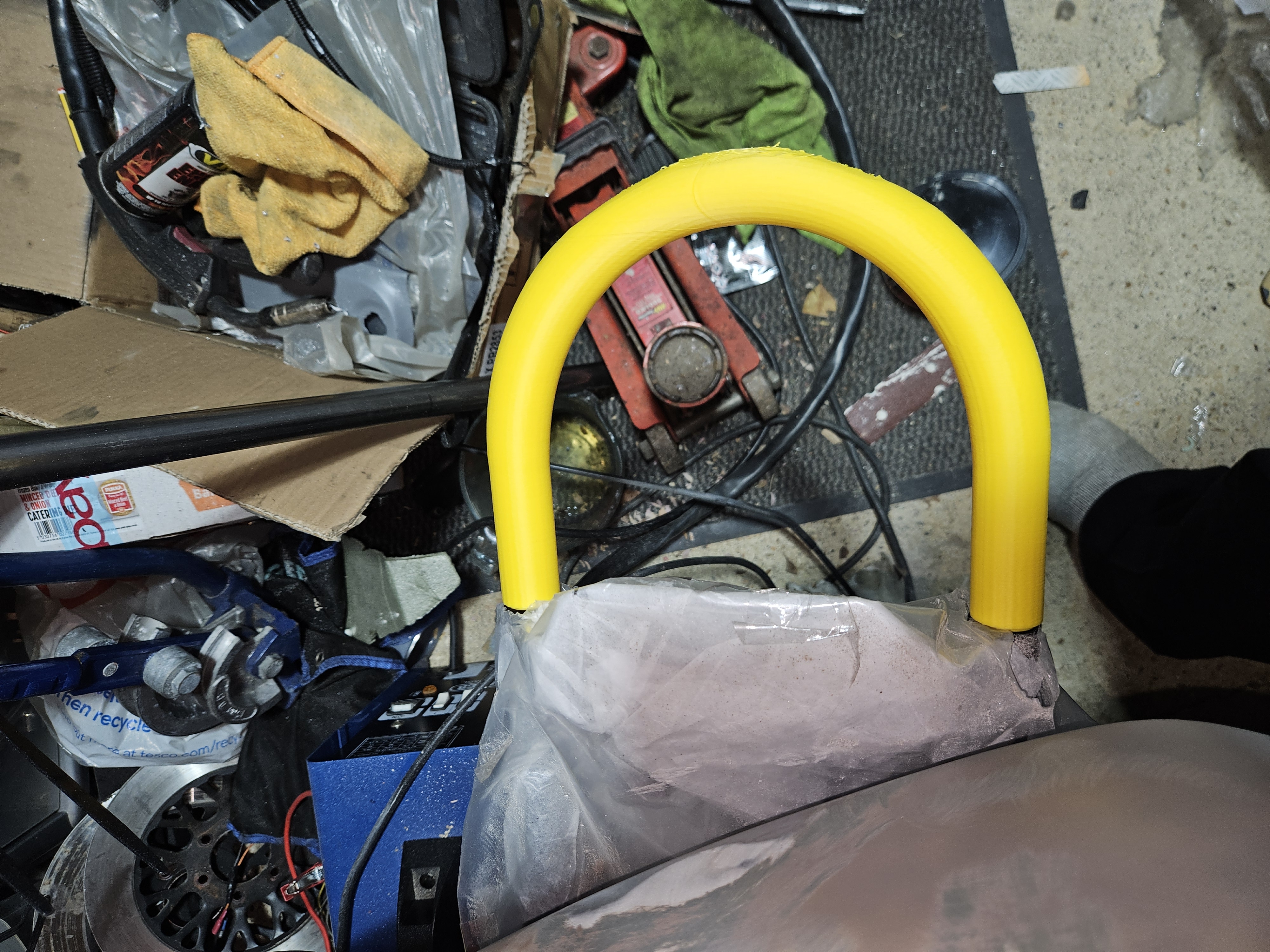 motorcycle frame loop (U bend)
