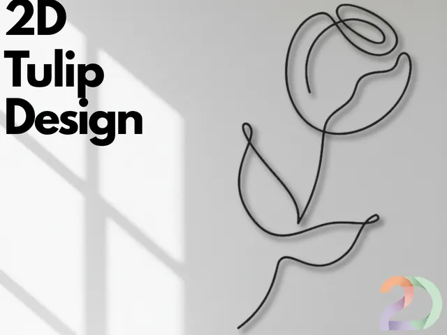 2D Tulip Design