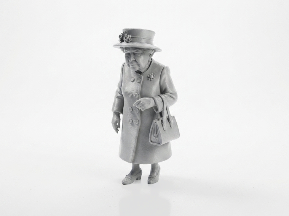 Queen Elizabeth Figurine Historical 3D Printable