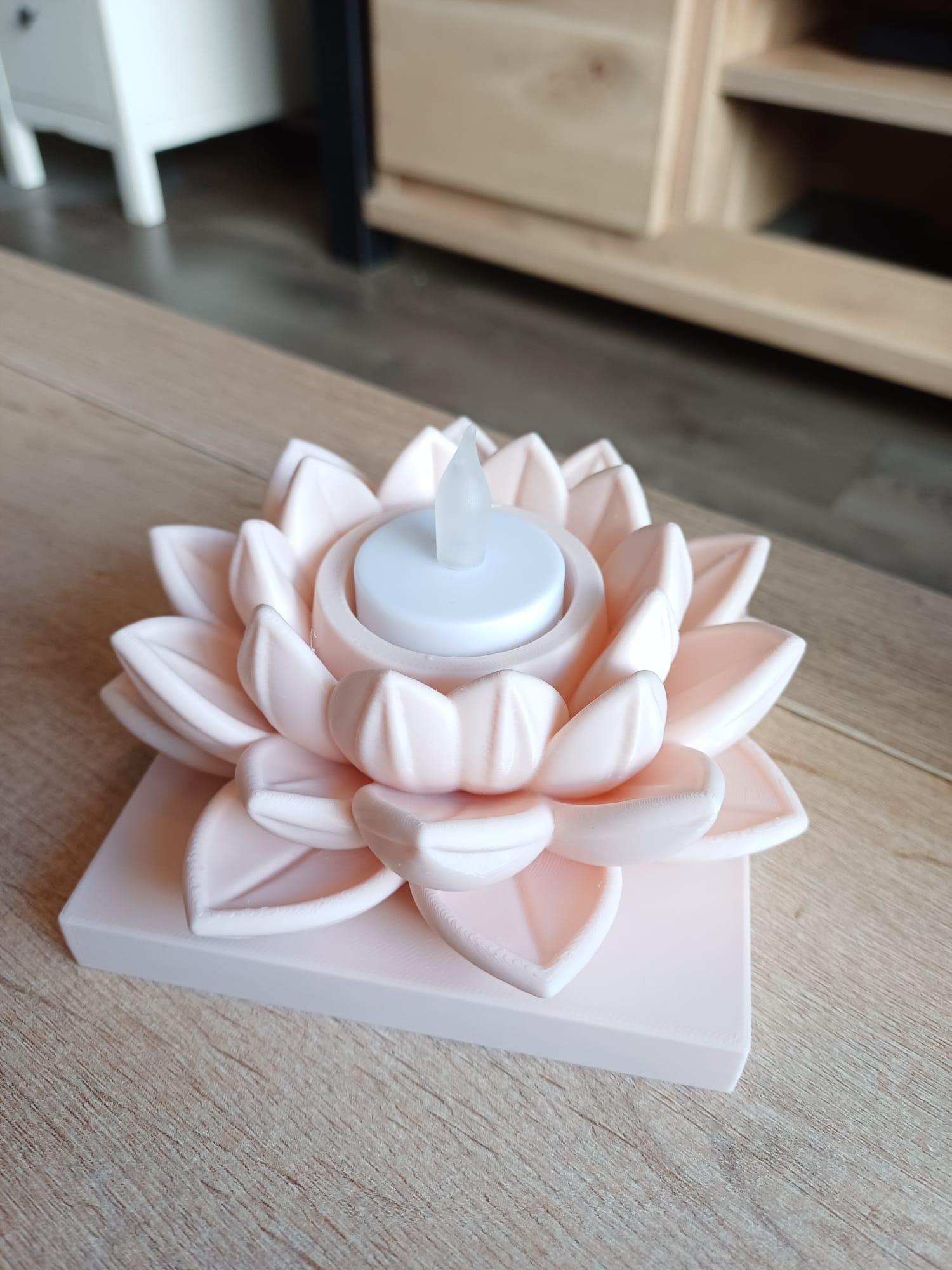 Lotus Tealight Holder (LED)