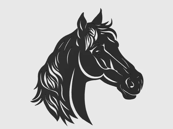 wall art horse