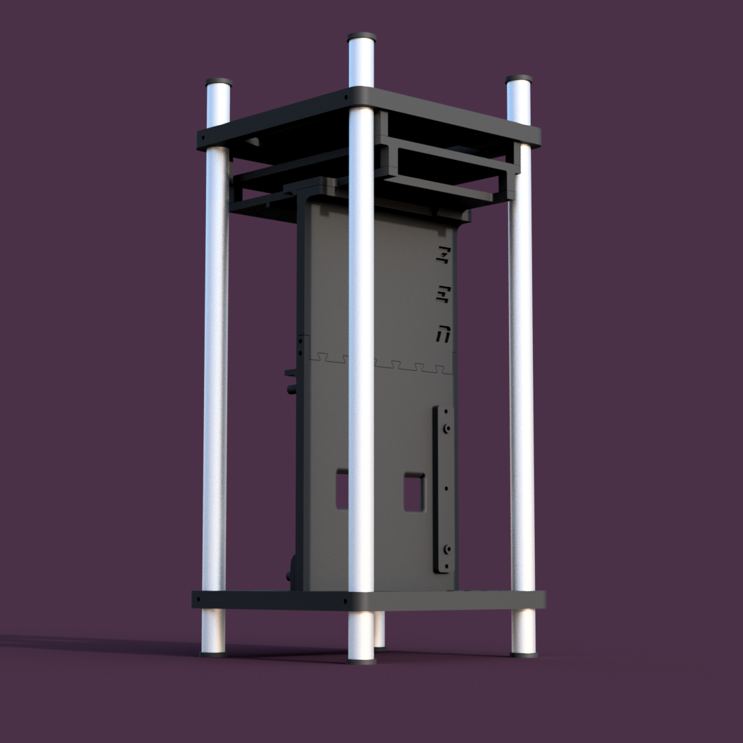 ZEN Case - A tubular ITX-focused case