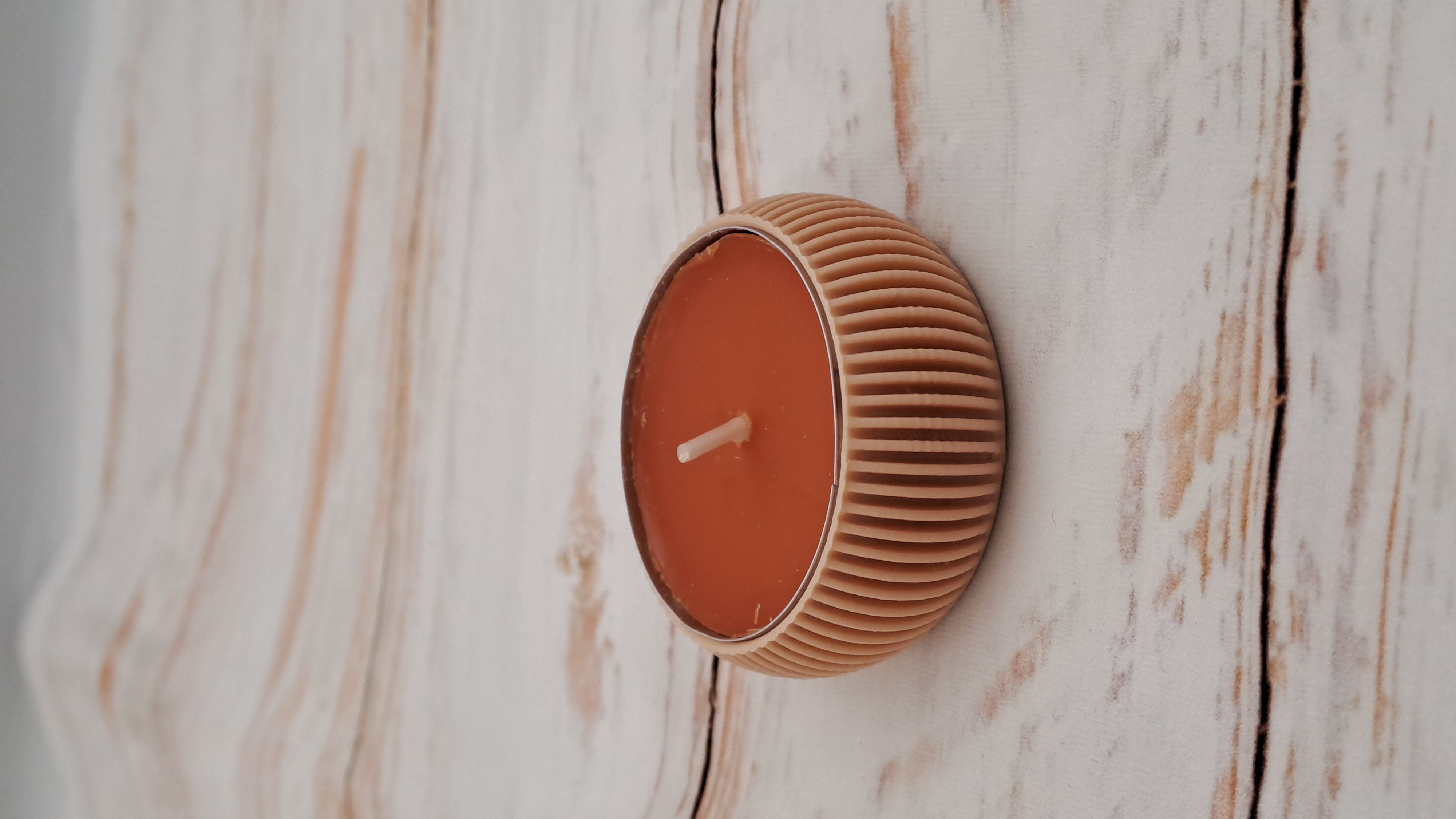 Ribbed Tealight Holder — miniatura 3