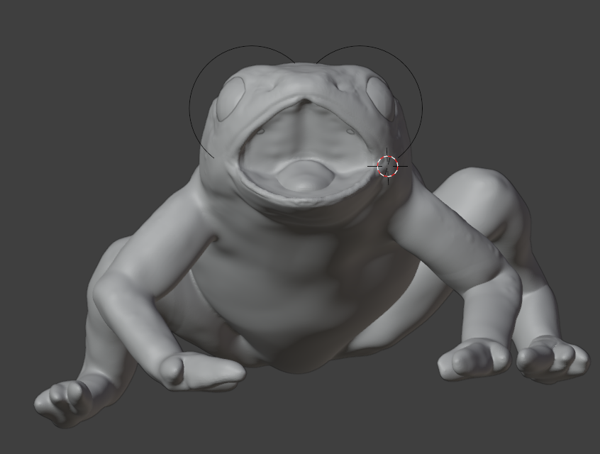 Miniatura 6 do modelo 3D Pumpkin Toadlet (small, screaming)